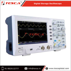 Oscilloscope à écran LCD haute résolution de 7 pouces Stockage numérique à 2 canaux avec bande passante de 50MHz de l'exportateur indien - Product Image 2