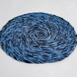 Set de table en fil PET tressé 30 x 30 cm, vaisselle écologique, tapis de table pour la salle à manger, vente en gros, qualité d'exportation - Product Image 1