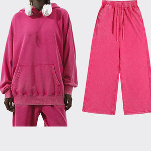 Fabricantes al por mayor de peso pesado en blanco Premium Negro hombres ácido lavado sudaderas con capucha de gran tamaño sudaderas con capucha Stonewashed - Product Image 4