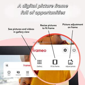 7 Inch WiFi Auto <strong>Slideshow</strong> Digital Cloud Photo <strong>Frame</strong> with Touchscreen and Cloud Sharing - Product Image 5