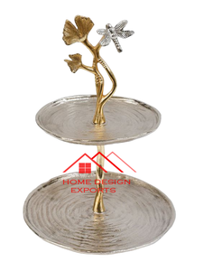 Soporte de Pastel de Metal de Diseño Personalizado con Tapa de Mármol Diseño de Lujo para Eventos de Boda Decoración de Pasteles PARA EL Hogar Hotel Restaurante - Product Image 2