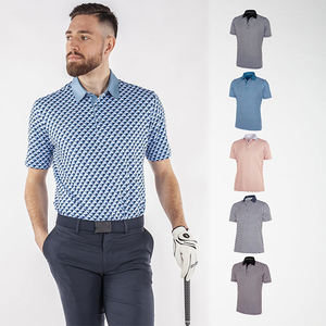 Les hommes. Manches courtes à séchage rapide pour col de polo respirant 100% coton tricoté tissu pour les sports de plein air entraînement tenue quotidienne - Product Image 6
