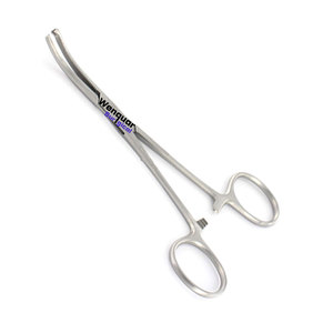 Pinzas Hemostáticas Curvas Kocher OEM, Tamaño Personalizado 14/16 cm, Acero Inoxidable Quirúrgico, Suministro de Fábrica, Instrumentos Wenquar - Product Image 1