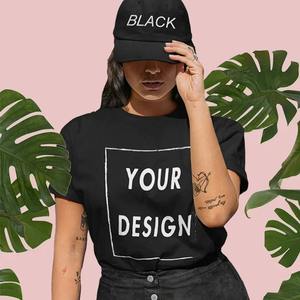 Nuevas camisas de verano de secado rápido de algodón 100%, camisa elegante con cuello redondo para mujer, camisetas transpirables con estampado informal personalizado - Product Image 2