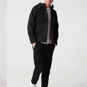 Veste Softshell Homme 2025 à Col Montant Enduit, Fermeture Éclair Intégrale, Logo Imprimé, Coupe-Vent Sportive à Capuche – Fabricant OEM – En Vente - Product Image 4