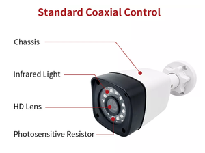 Cámara de seguridad de visión nocturna en color 4K para exteriores WiFi <span class=keywords><strong>IP</strong></span> CCTV con módulos de cámara de detección de movimiento - Product Image 6