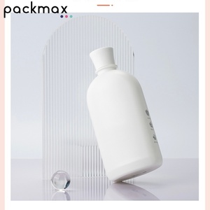 28 cou 500ml HDPE bouteille en plastique shampooing état soin des cheveux bouteille distributeur bouchon rond épaule plat bouteille - Product Image 5