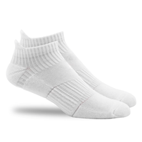 Chaussettes décontractées pour hommes 100 % coton, mi-épaisses, invisibles, avec logo personnalisé, motif géométrique antidérapant sur le corps et le dessous, pour l'été et le sport