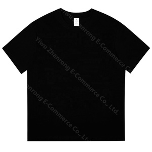 Camiseta extragrande de algodón 100% personalizada para hombres y mujeres Estilo básico con impresión digital Camiseta con logotipo de talla grande de alta calidad - Product Image 5