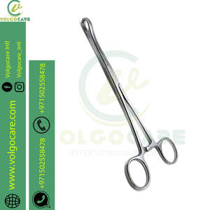 Forceps éponge Foerster 12 "droit dentelé chirurgical tenant dans des instruments chirurgicaux de style unique - Product Image 2