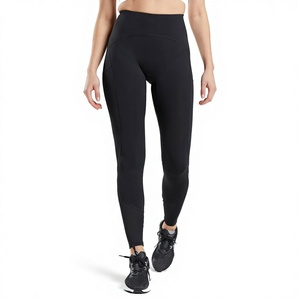 High Quality Wholesale Solid Mid Elastic Waist Hot Sale <b>Yoga</b> <b>Leggings</b> Latest Design Reasonable Price Quick Dry - Product Image 1