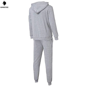 ชุดวอร์มเล่นฟุตบอลทำด้วยผ้าขนสัตว์ของผู้ชายชุดกีฬาแบบปรับแต่งได้เอวยางยืดแบบแบนพิมพ์ซับลิเมชันด้านหน้า - Product Image 2