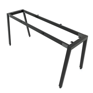 Aton HBAT026 Modern Minimalist 160x60cm Rubberwood <b>Desk</b> with Iron Legs Durable <b>Foldable</b> Office Furniture for Bedroom Office Use - Product Image 4