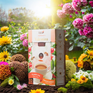 Honnee กาแฟผสมเกสรดอกไม้, กาแฟสำเร็จรูป160กรัมต่อกล่องคั่วกลางเช้าที่ชื่นชอบทำจากเวียดนาม - Product Image 5