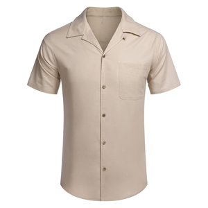 T-shirts ajustés pour hommes T-shirts en tricot pour hommes Chemises décontractées et légères T-shirt pour hommes Imprimé 100% polyester - Product Image 2