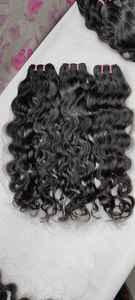 Extensions de cheveux humains vierges indiens bruts Remy en vrac de vagues naturelles profondes non transformées des fournisseurs de Chennai Inde Jerry Styles - Product Image 4