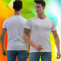 T-shirts personnalisés en gros de bonne qualité en vrac, 100% coton tricoté, imprimés, à manches courtes, séchage rapide, avec bordure contrastée, fabriqués en Turquie