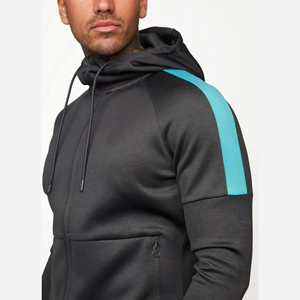 Chándal Deportivo de Invierno para Hombre, Hecho a Medida, Nuevo Diseño, con Capucha, Diseño Sólido, Corte Regular, Forro Polar de Secado Rápido para Adultos - Product Image 3