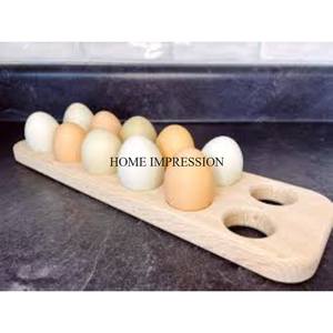 Factory Direct Supply Superior Quality Wooden Made Customized Letters Engraving Available Egg Racks Holder and Shelving <b>Units</b> - Product Image 4