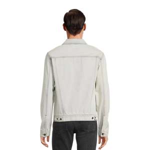 เสื้อแจ็กเก็ตโอเวอร์ไซส์สำหรับผู้ชาย, เสื้อผ้าแฟชั่นสไตล์โอเวอร์ไซส์กางเกงยีนส์สีฟ้าแบบปักด้วยกางเกงยีนส์เข้ารูปลำลองเสื้อแจ็กเก็ตฤดูหนาวสำหรับผู้ชาย - Product Image 3