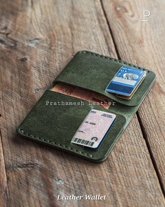 Portefeuille en cuir sécurisé pour hommes Vente en gros Prix de gros portefeuilles classiques fabriqués à la main Utilisation professionnelle Portefeuille en cuir élégant et étonnant pour hommes - Product Image 5