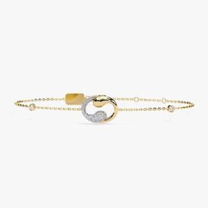 La mejor pulsera de tenis con diamantes de moissanita, oro plateado para mujer, joyería fina, pulseras de diamantes - Product Image 2