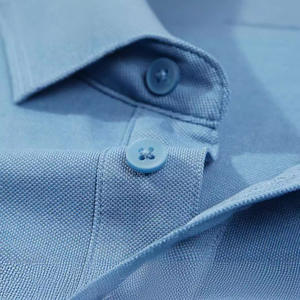 OEM venta al por mayor de los hombres de manga corta personalizada para Polo de alta calidad Jersey de punto de impresión sólida patrones camisetas diseño personalizable - Product Image 4