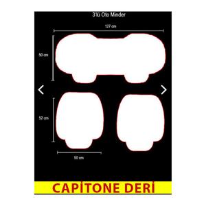 VOLKSWAGEN PASSAT CC compatibile veicolo, Auto, Set di cuscini 3 pezzi nero-bianco