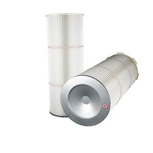 Cartucho de Filtro para Colector de Polvo Industrial, Eliminación del 99.9% de PM2.5, Membrana CN-CA, Elemento de Filtro Plegable, Ecológico, ISO 5011 - Product Image 6