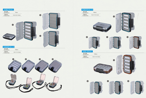 Boîte de pêche à la <span class=keywords><strong>mouche</strong></span> transparente à double face en plastique ABS pour nymphes et banderoles - Product Image 4