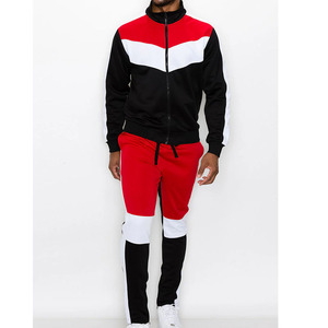Chándal Dropshipping logotipo personalizado tamaño poliéster Unisex con capucha Atlético cremallera completa chándal entrenamiento Jogging traje - Product Image 3