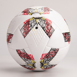 High Quality Seamless Thermolaminated Soccer Ball Classic Style PVC <b>PU</b> Football with Custom Logo - Product Image 2