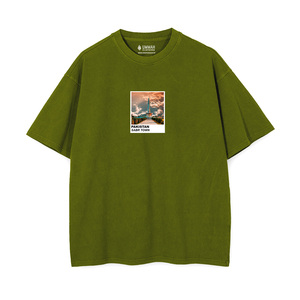Camiseta Oversize de Algodón 100% Sabr Town Lahore con Etiqueta Personalizada, Estilo Jersey, para Fitness y Moda, Estampada, Corte Ajustado - Product Image 2