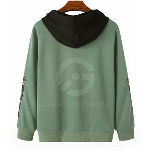 Sudadera con Capucha para Hombre, Estilo Urbano, Transpirable, Ecológica, de Poliéster/Algodón, Hecha en Pakistán, Venta al por Mayor, Personalizable, Superventas 2025 - Product Image 2