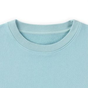 Sudadera de cuello redondo de lana para hombre con ajuste relajado perfecto para trajes casuales, capas y Descanso en casa - Product Image 3