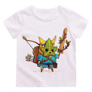Camiseta Informal para Niños Korok Zelda 100% Algodón con Estampado de Personajes - Product Image 1