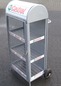 MAHESH FABRICTOR Support d'huile lubrifiante en métal MF-54S8545 Installation de comptoir revêtu de poudre pour l'affichage d'atelier mécanique - Product Image 2