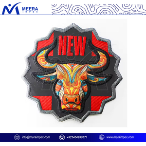 Custom Logo 3D Full Embroidered Patch Colorful Chenille Sew on Patches Iron on Patches for Canvas Fabric Brand Iron Sew Patches - Product Image 4