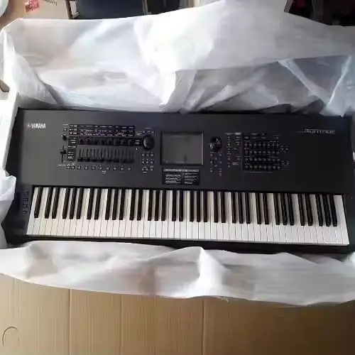 Sintetizador de teclado de piano original con motivo auténtico XF8 de 88 teclas