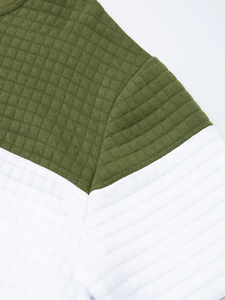 เสื้อสเวตเตอร์แบบบล็อกสามสีสุดอินเทรนด์สำหรับผู้ชายดีไซน์คลาสสิกพร้อมเสื้อสวมหัวคอกลมสำหรับฤดูใบไม้ร่วงและฤดูหนาว - Product Image 5