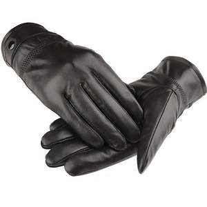 Gants de conduite Femmes Mode Gants de conduite en cuir véritable Hommes Gants en peau d'agneau personnalisés Vente en gros Gants durables - Product Image 1