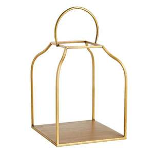 Linterna de latón indio étnico tradicional para sala de estar, centro de mesa, pieza de acento decorativo interior rústico - Product Image 5