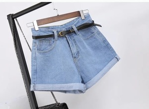 Trending High Quality Denim Shorts Casual Breathable <b>Women's</b> Shorts Stylish Design Wholesale <b>Jeans</b> Shorts for <b>Women</b> - Product Image 5
