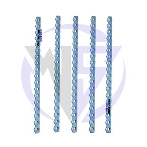 แผ่นล็อคไททาเนียม ALPS แผ่นตรงสำหรับสัตว์ขนาดเล็ก1.6mm 4.0mm สัตวแพทย์เครื่องมือผ่าตัดกระดูกและข้อ - Product Image 4