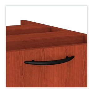 Alera Valencia Series - Pedestal para archivador colgante de 2 cajones, 15,63 pulgadas. X 20.5 Pulgadas X 19.25 pulgadas Organizador de Oficina en Color Cereza - Product Image 6