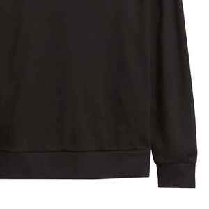 Hombres sudadera 100% algodón pullover cuello redondo manga larga polar suave cómodo casual invierno gimnasio moda color liso calle top - Product Image 6