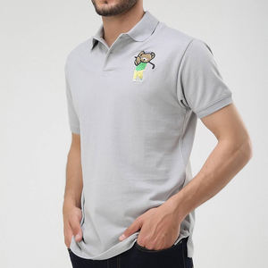 Polo bordado para hombre de precio bajo de gran oferta con logotipo personalizado Polo bordado para hombre de servicios OEM de último estilo - Product Image 2
