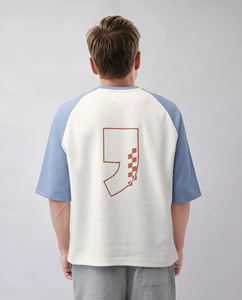 เสื้อยืดผ้าฝ้ายเฮฟวี่เวทของผู้ชาย100% เสื้อยืดธรรมดาฮิปฮอปปักลายขนาดใหญ่พิเศษขนาดใหญ่พิเศษกำหนดได้เอง - Product Image 6