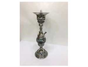 Cachimba Alta de Lujo de Acero Inoxidable con Lacado de Nácar - Product Image 5