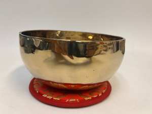 Bol chantant tibétain fait à la main 7 pouces pour la méditation de yoga - Product Image 2